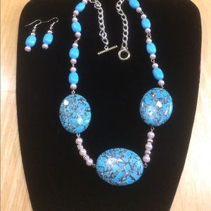 Beautiful necklace &Earrings